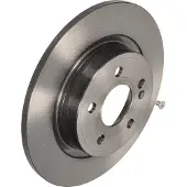 Brembo Bromsskiva 08D75911 bak, full, höggradigt förkolnad, 1 Stycke