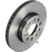 Brembo Bromsskiva 09C54711 fram, ventilerad, höggradigt förkolnad, 1 Stycke