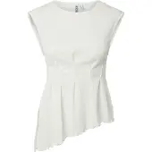 Pieces Topp 'PCMALIE' vit