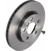 Brembo Bromsskiva 09C74411 fram, ventilerad, höggradigt förkolnad, 1 Stycke