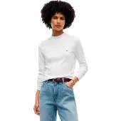 Tommy Hilfiger Cody Slim Fit Långärmad T-shirt Med Hög Hals