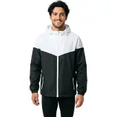 Build Your Brand 2-tone Tech Windrunner Jacka