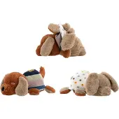 Bloomingville MINI - Charlie Soft toy, Multi revirsible 28 cm.