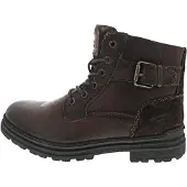 Camel active Boots med snörning choklad
