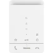 Bticino CLASSE100 A16E Porttelefon-inre enhet 2-tråds Inomhusenhet Vit