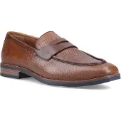 Hush puppies Mitchell läder herreläderskor i tan
