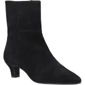 Hush puppies Nahla Klackskinn Dam Svarta Ankelboots