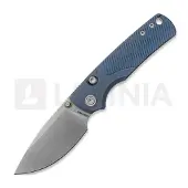 Vosteed Porcupine TiSlim - Stonewash - Titanium fällkniv, blå