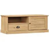 vidaXL Tv-bänk VIGO 106x40x40 cm massiv furu