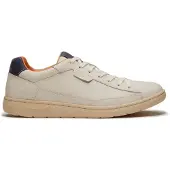 Timberland för män. TB0A5P7QETD1 Vita mockasiner i skinn Portofino Pier (43.5), Hud, Karta, Nyckelband, Casual
