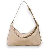 Twinset för kvinnor. 999TD7013 Beige Nodi-väska (OSFA), Casual, Syntetisk