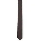 HUGO Silk-blend tie with jacquard weave