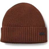 BOSS Rib-knit virgin-wool beanie with logo plaque