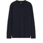 BOSS Long-sleeved T-shirt in cotton with logo detail