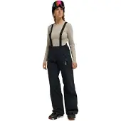 Roxy - Skidbyxor dam - 20K Wanderline Pant True Black för Unisex - Storlek L - Svart
