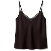 Calvin Klein Satin And Lace Cami Pyjama Top Eternal Satin