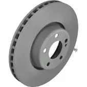 Brembo Bromsskiva 09D52713 fram, ventilerad, höggradigt förkolnad, 1 Stycke