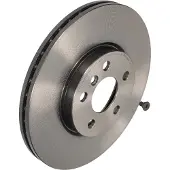 Brembo Bromsskiva 09C35011 fram, ventilerad, höggradigt förkolnad, 1 Stycke