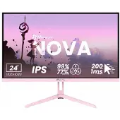 AROZZI Nova 24“ IPS 200Hz - Gaming Monitor - Pink
