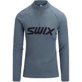 Swix RaceX Merino Half Zip, Herr, Grå
