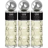 Saphir Alone 200ml Eau De Parfum 3 Enheter