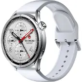 Xiaomi Watch S5 - 46 mm - 316L rostfritt stål - smart klocka - fluororubber - handledsstorlek: 140-210 mm - display 1.48 - Bluetooth, NFC, Wi-Fi - 46 g - silver
