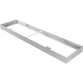 SOLAR PLUS Monteringsram för LED-panel, mått 300x1200 mm – för utanpåliggande montering, med plats för driftdon bakom armaturen