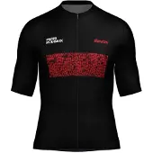 Santini Paris-roubaix 2026 Korta ärmar Cykeltröja