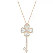 Swarovski Deary Nyckel Tröjkedja Halsband Roséguld Damhalsband 5345156 Rose Gold,F beige