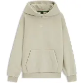 BOSS Teddy-fleece hoodie with embroidered logo