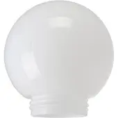 SOLAR PLUS PLASTGLOB Ø150, OPAL, 84,5 MM GÄNGA, PMMA,