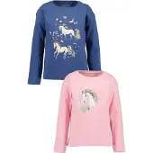 Blue Seven T-shirt safir / rosa / silver / vit