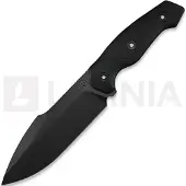 Kunwu Knives Stiffy G. - Teflon - Micarta kniv, svart
