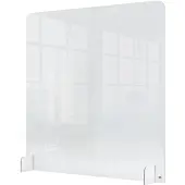 Nobo Genomskinlig Akryl Skyddande Skärm för Kassan 700x850mm, Transparent, Akryl, 700 mm, 850 mm