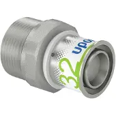 Uponor S-Press PLUS presskoppling muff/nippel 32 mm x 114