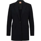 BOSS Jernara1 Blazer för dam och dam (Svart)