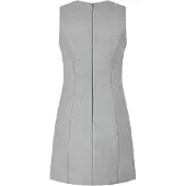 OFF-WHITE Off White Dam/Ladies Ärmlös miniklänning i ull (Grått)