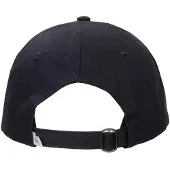 Calvin Klein Mens Logo Curved Peak Golf Dad Hat (Marinblått)