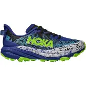 Hoka One One - Vandringsskor barn - Speedgoat 6 Youth Night Sky/Neon Lime för Unisex - Barnstorlek 3,5 US - Blå