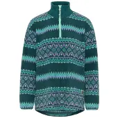 Kari Traa Women's Ruthie Midlayer Half Zip Peacock