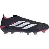 Adidas Predator Elite Laceless Fg Immortal Dna - Svart/vit/lucid Red - Gräs (Fg), storlek 44