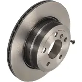 Brembo Bromsskiva 9992511 bak, ventilerad, höggradigt förkolnad, 1 Stycke
