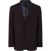 Ted Baker Herr Enkelknäppt Blazer (Burgundieröd)