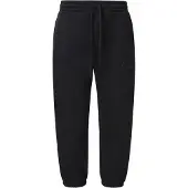 Blank Essentials Joggingbyxor för män med välvt logo (Svart)