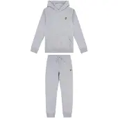 Lyle & Scott Barn/Huvtröja och Byxor Set (Grå Melange)