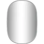 vidaXL Väggspegel silver 50x35 cm