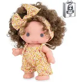 Marina & Pau Piu Monkey And Turban-docka Tryckt I Låda Med Kropp Och Lemmar I Vinyl 25 Cm