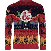 Aaa Merchandise Fängelsehålor Och Drakar Jultröja