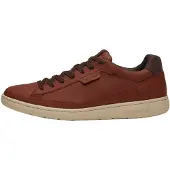 Timberland för män. TB0A5P7QEM61 Portofino Pier-skor i läder, bruna (44), Hud, Karta, Nyckelband, Casual