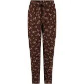 Hunkemoller Pyjamasbyxa kräm / brun / oliv / rosé
